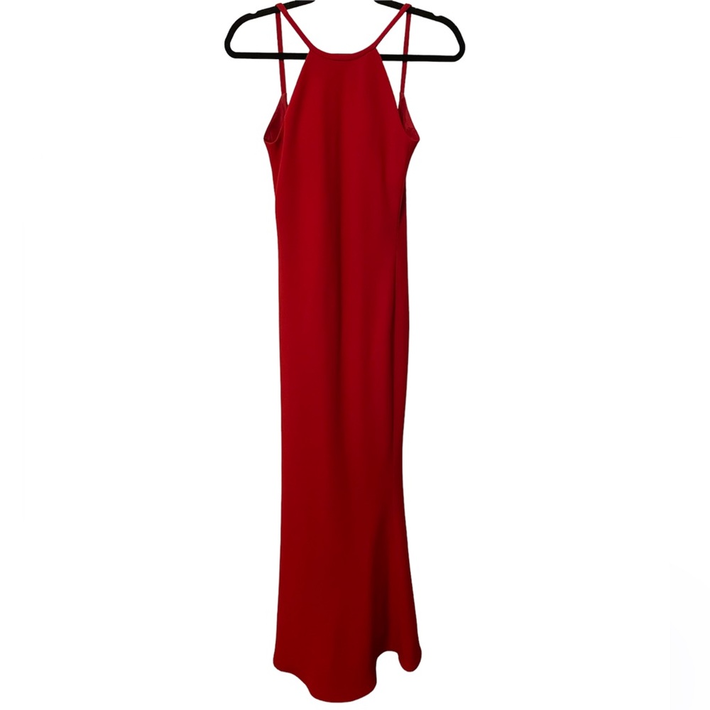 Calvin Klein formal gown, red, sz 2